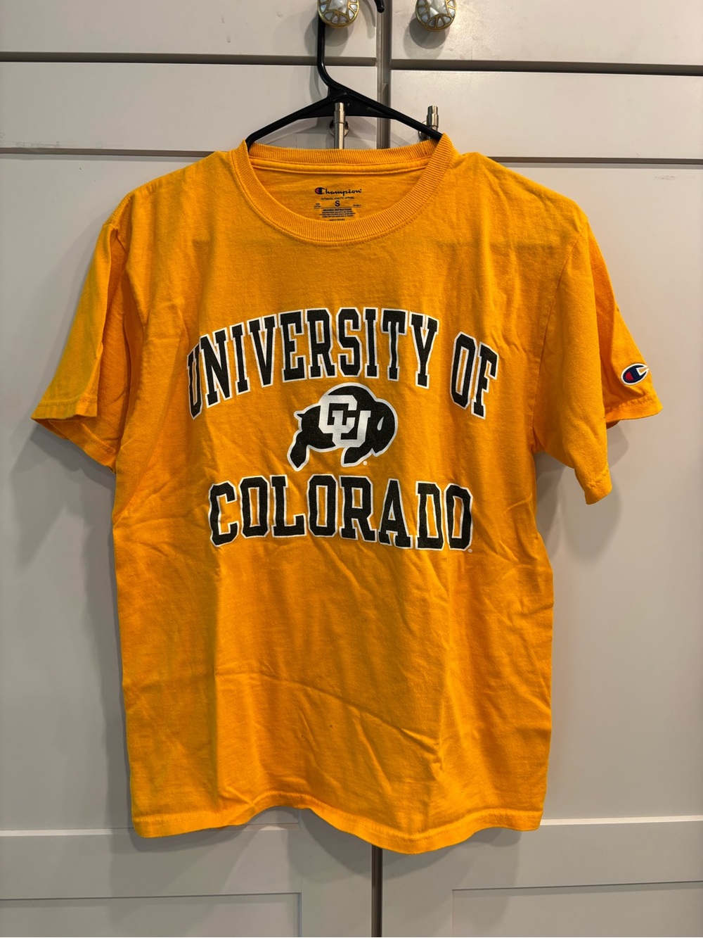 Champion Gold University of Colorado Short-Sleeve Tee